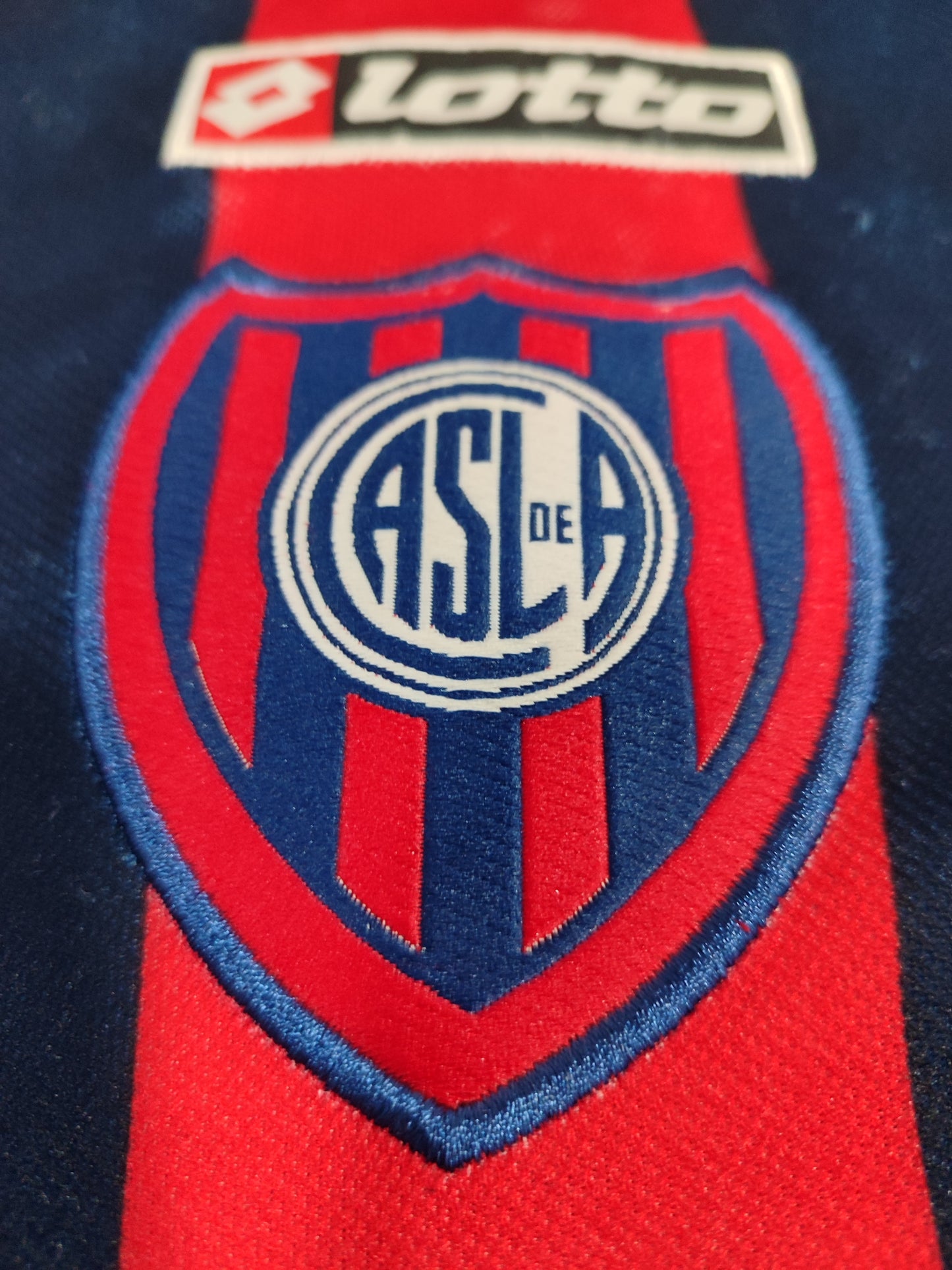 Beautiful San Lorenzo Shirt - Argentina - 2007 - Lavezzi