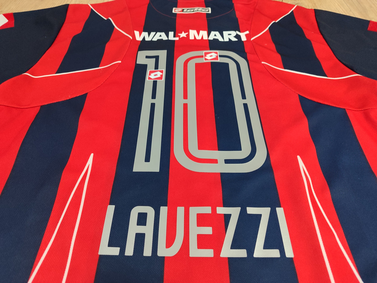Beautiful San Lorenzo Shirt - Argentina - 2007 - Lavezzi