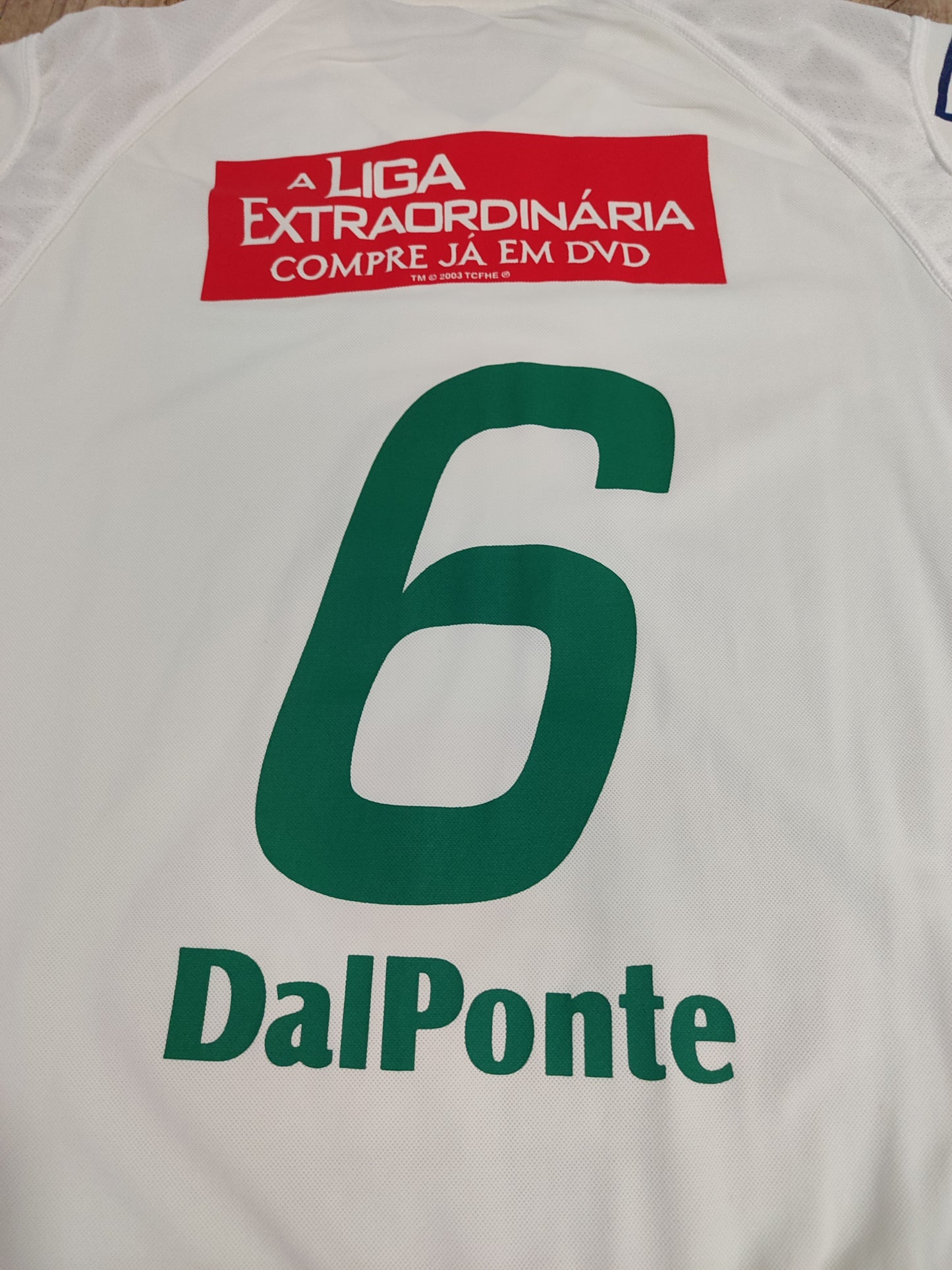 Raridade - Camisa De Jogo Juventude - Patrocínio Filmes - De Coleção! - Away - 2004 #6 (A Liga Extraordinária)