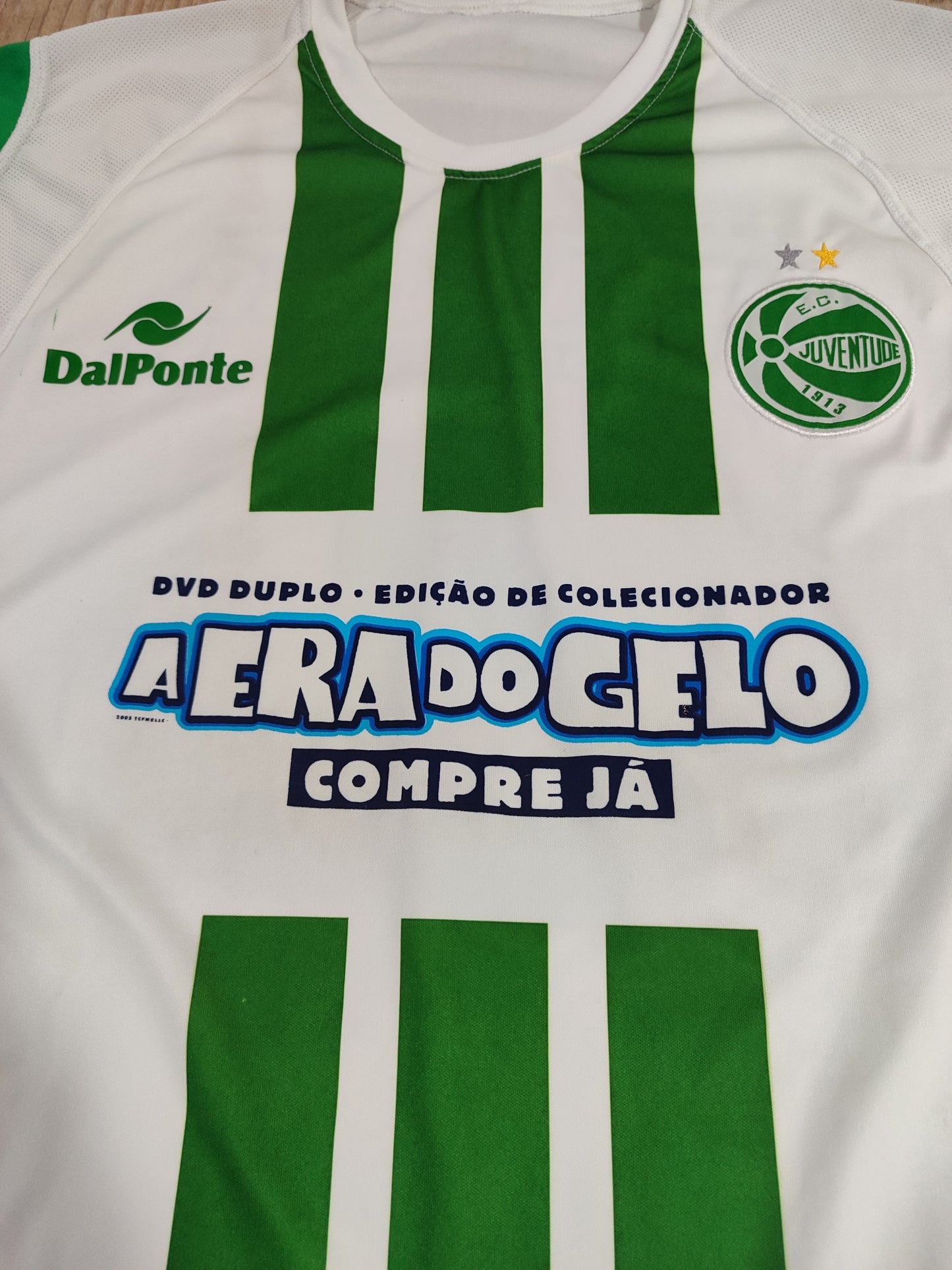 Raridade - Camisa De Jogo Juventude - Patrocínio Filmes - De Coleção! - Home - 2005 #4 (A Era do Gelo)