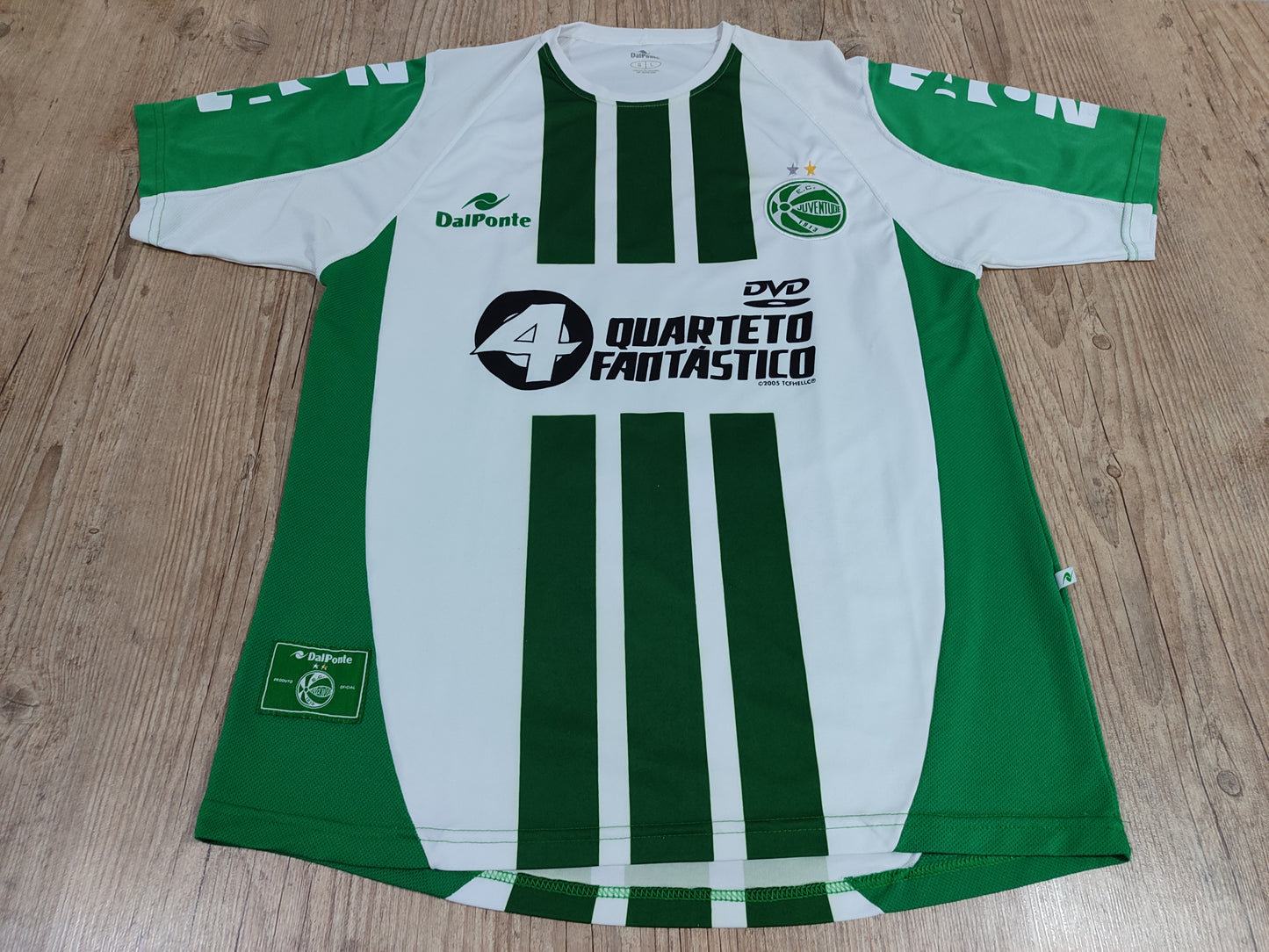 Raridade - Camisa De Jogo Juventude - Patrocínio Filmes - De Coleção! - Home - 2005 - #6 (Márcio Azevedo) (Quarteto Fantástico)