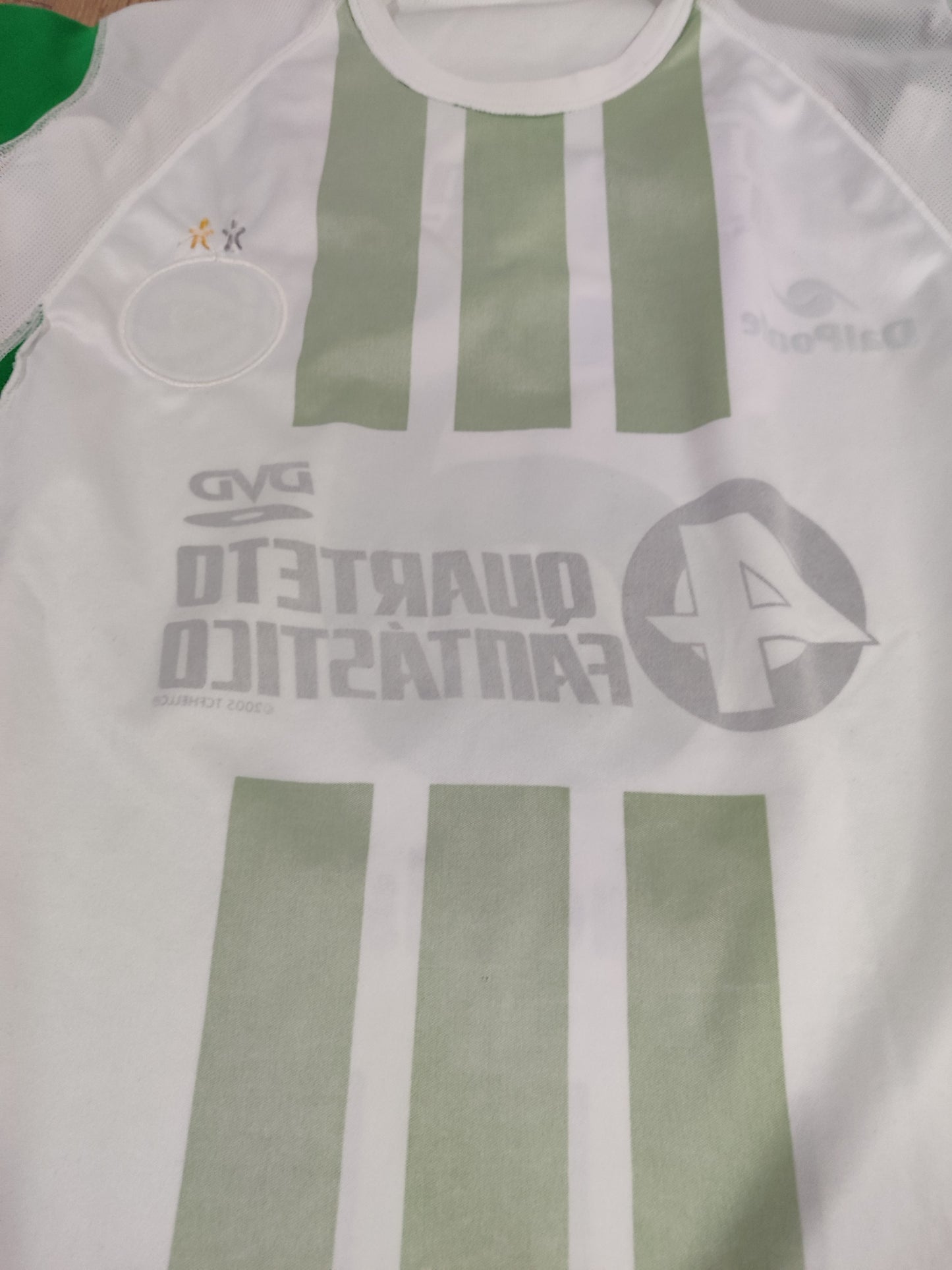 Raridade - Camisa De Jogo Juventude - Patrocínio Filmes - De Coleção! - Home - 2005 - #6 (Márcio Azevedo) (Quarteto Fantástico)