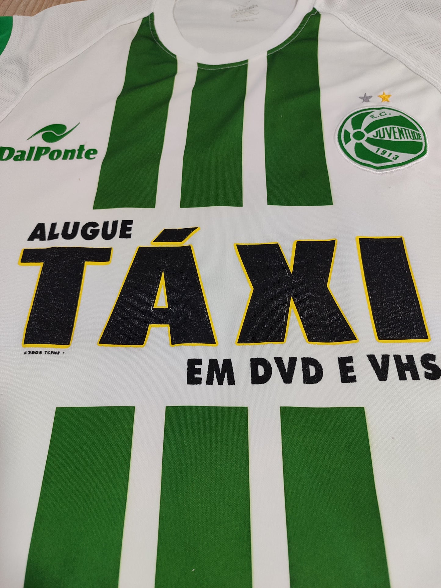 Raridade - Camisa De Jogo Juventude - Patrocínio Filmes - De Coleção! - Home – 2005 #10 (Táxi)