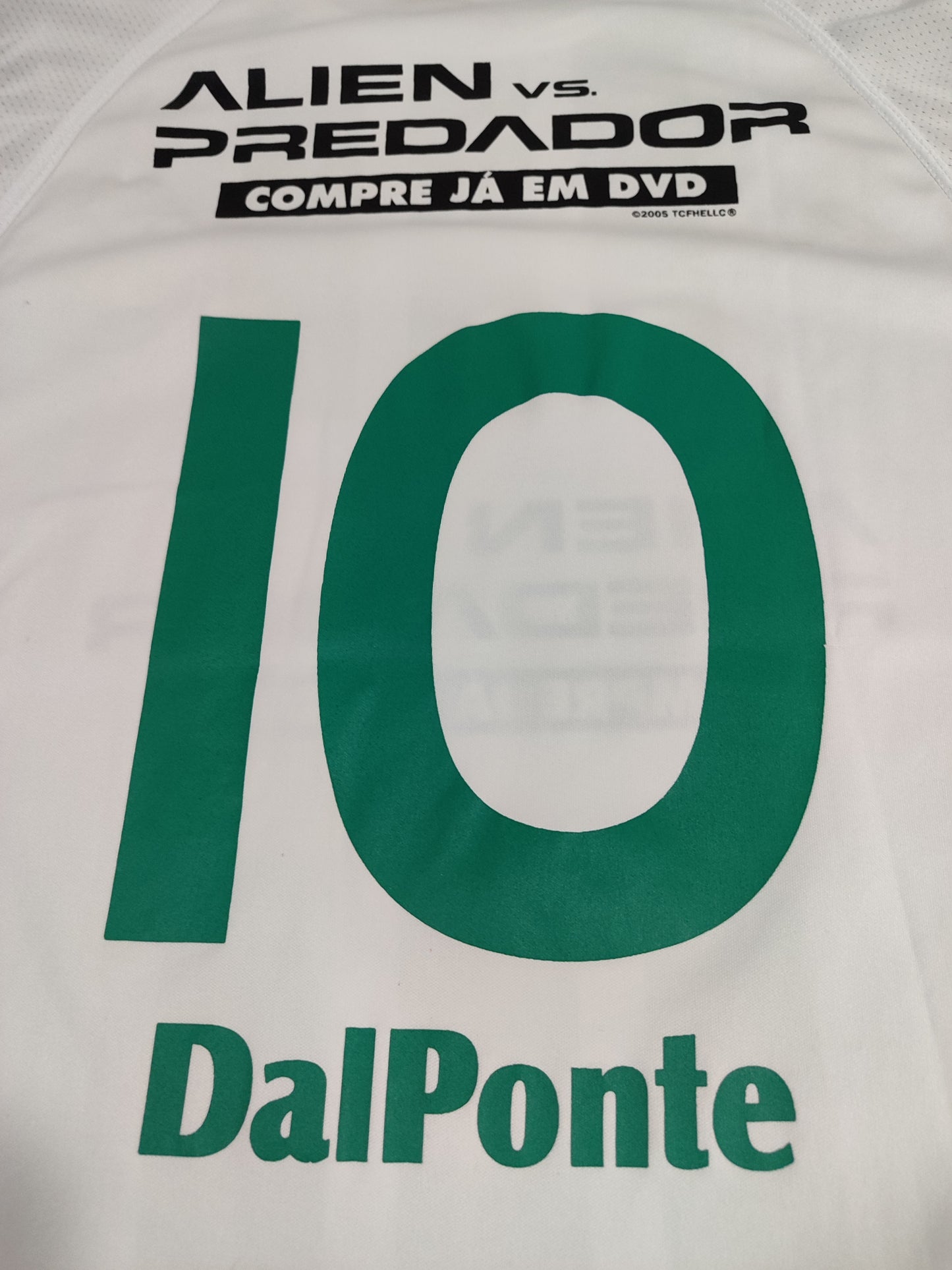 Raridade - Camisa De Jogo Juventude - Patrocínio Filmes - De Coleção! - Home – 2005 #10 (Alien vs Predador)