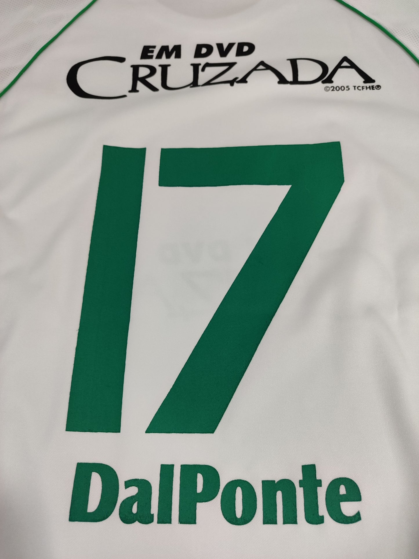 Raridade - Camisa De Jogo Juventude - Patrocínio Filmes - De Coleção! - Away – 2005 #17 (Cruzada)