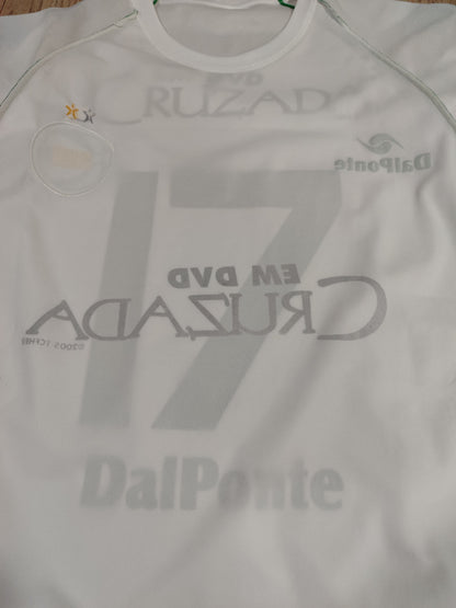 Raridade - Camisa De Jogo Juventude - Patrocínio Filmes - De Coleção! - Away – 2005 #17 (Cruzada)