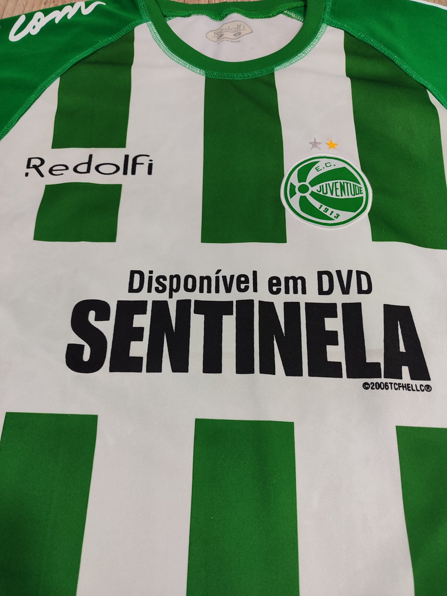 Raridade - Camisa De Jogo Juventude - Patrocínio Filmes - De Coleção! - Home – 2006 #9 (Sentinela)