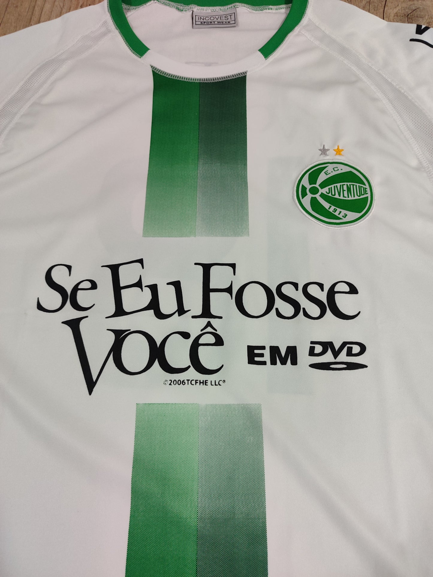 Raridade - Camisa De Jogo Juventude - Patrocínio Filmes - De Coleção! - Away - 2006 #18 (Samuel) (Se Eu Fosse Você)