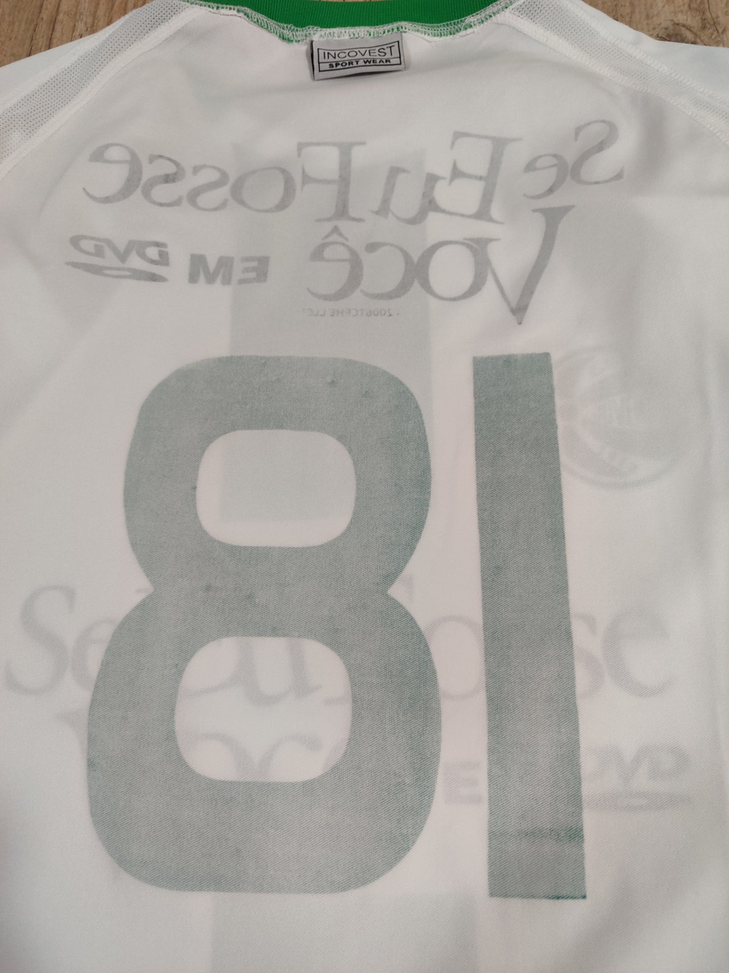 Raridade - Camisa De Jogo Juventude - Patrocínio Filmes - De Coleção! - Away - 2006 #18 (Samuel) (Se Eu Fosse Você)