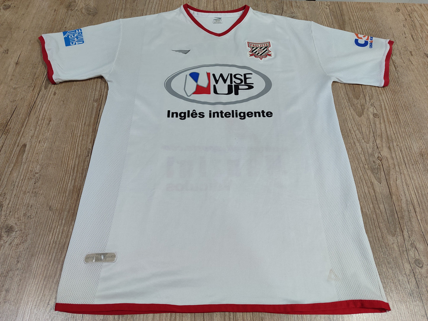 Raríssima Camisa Paulista De Jundiaí - Jogo - 2004 - Pintada