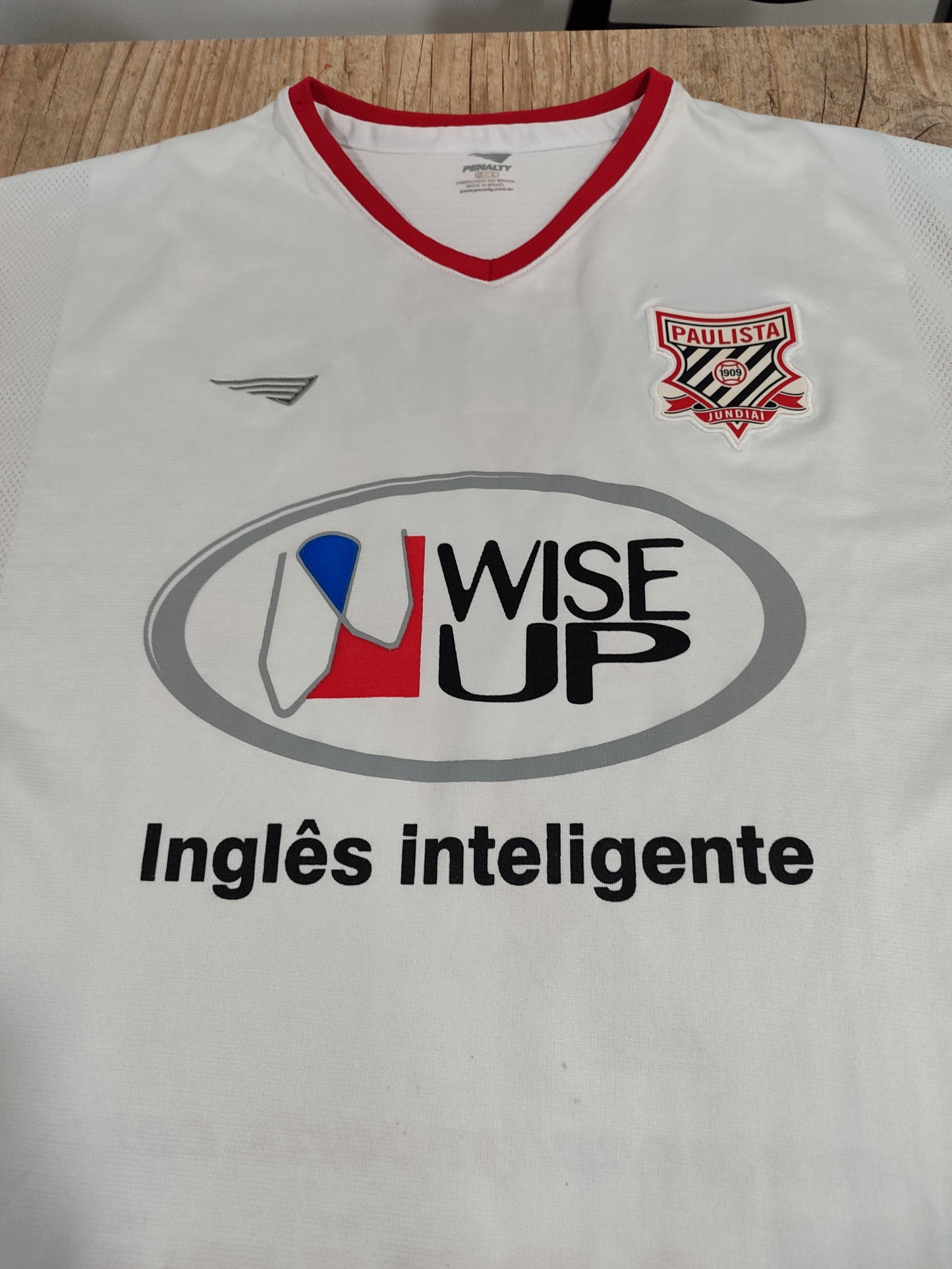 Raríssima Camisa Paulista De Jundiaí - Jogo - 2004 - Pintada