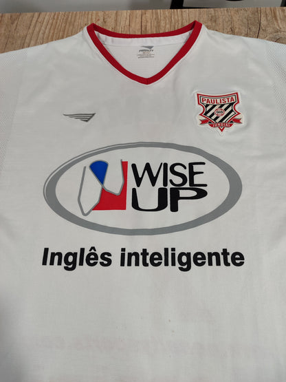 Raríssima Camisa Paulista De Jundiaí - Jogo - 2004 - Pintada