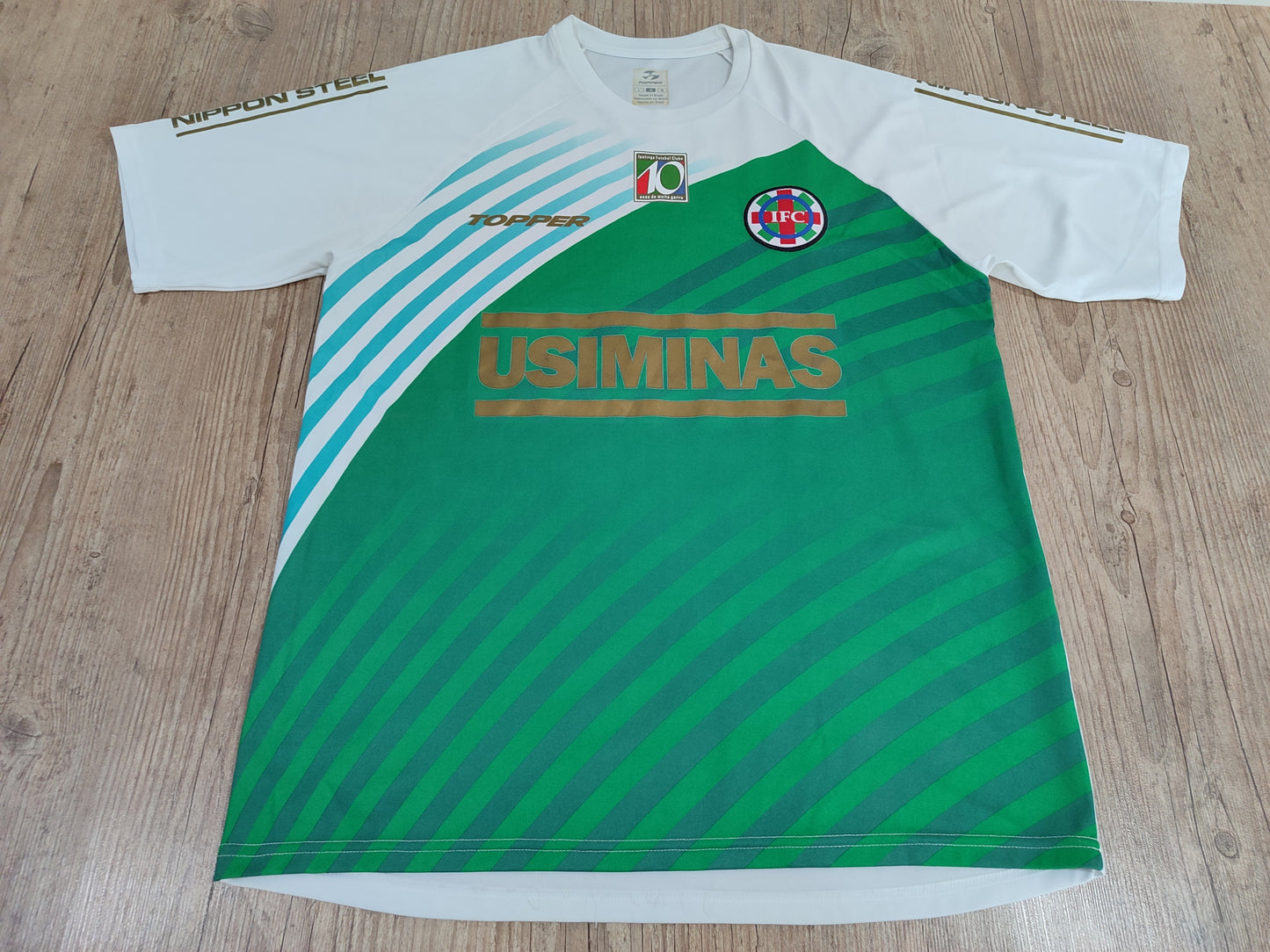 Rara Camisa Do Ipatinga- Edição Especial 10 Anos Do Clube