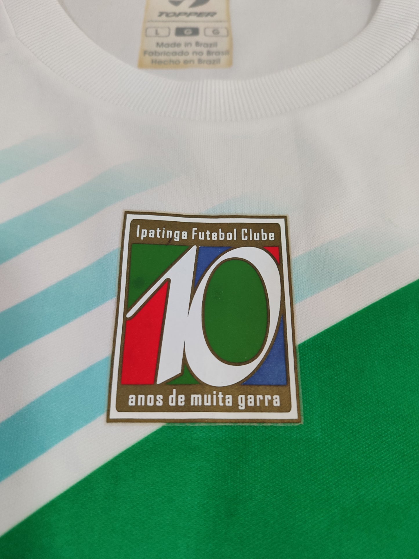 Rara Camisa Do Ipatinga- Edição Especial 10 Anos Do Clube