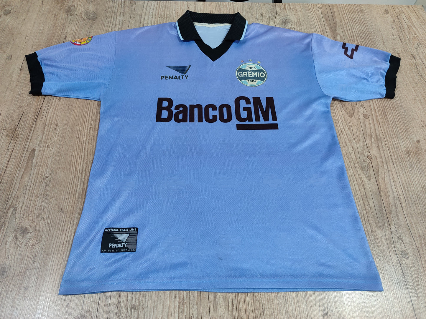 Raridade Absoluta - Grêmio - Banco GM - 3ª Camisa 1998 - De Jogo