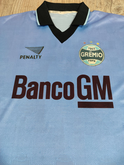 Raridade Absoluta - Grêmio - Banco GM - 3ª Camisa 1998 - De Jogo