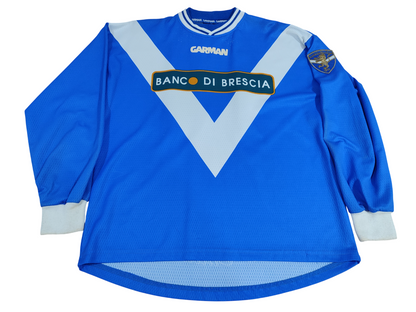 Rara Camisa Brescia - Itália Usada Jogo 2001/02 Manga Longa