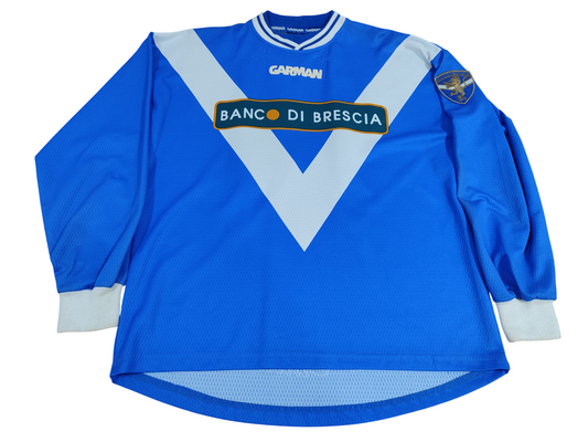 Rara Camisa Brescia - Itália Usada Jogo 2001/02 Manga Longa
