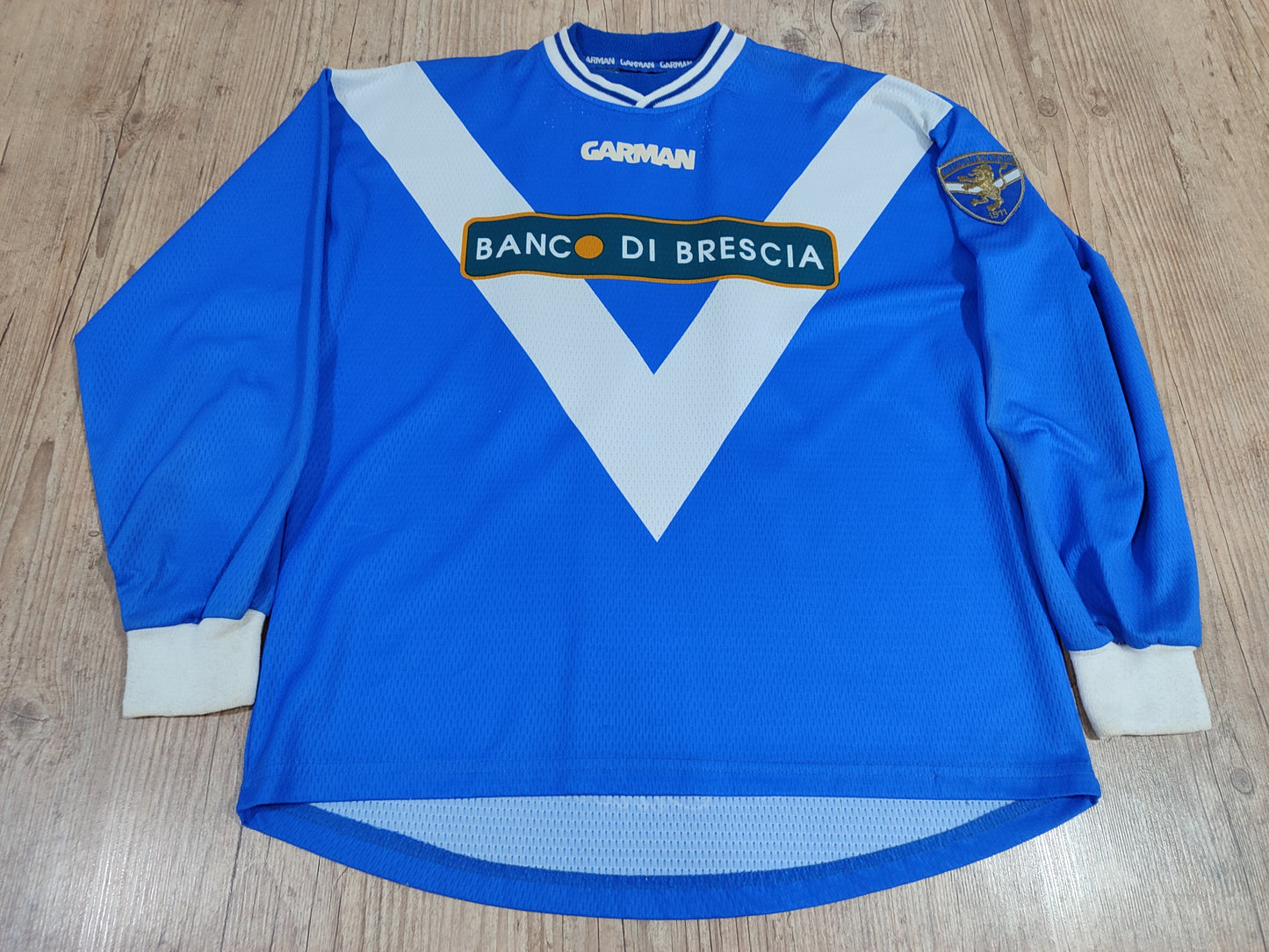 Rara Camisa Brescia - Itália Usada Jogo 2001/02 Manga Longa