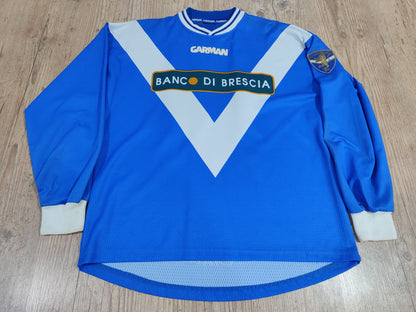 Rara Camisa Brescia - Itália Usada Jogo 2001/02 Manga Longa