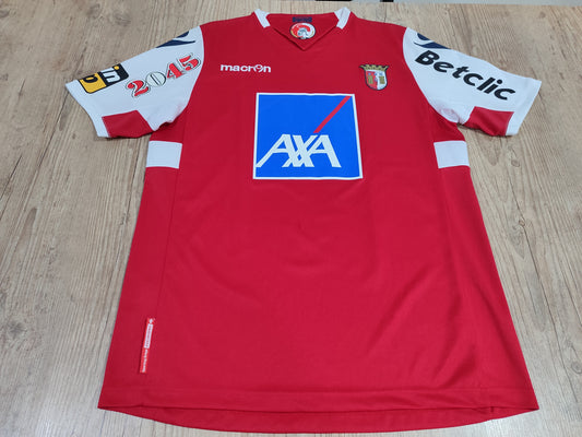 Belíssima Camisa Do Braga - Portugal - Usada Em Jogo!