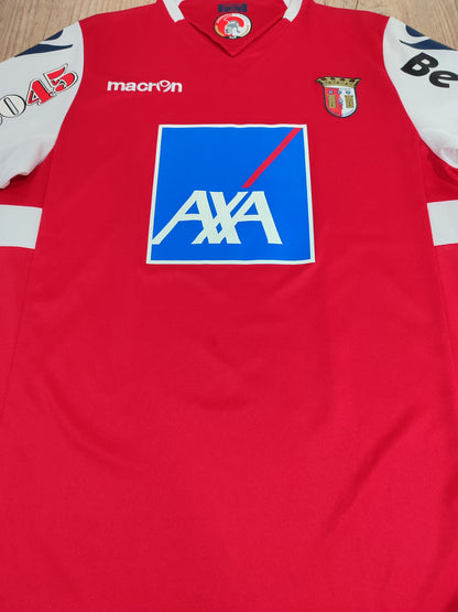 Belíssima Camisa Do Braga - Portugal - Usada Em Jogo!