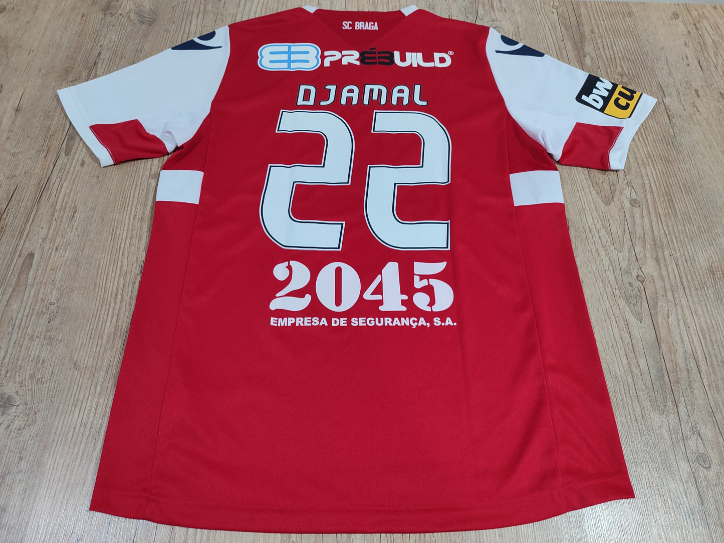 Belíssima Camisa Do Braga - Portugal - Usada Em Jogo!