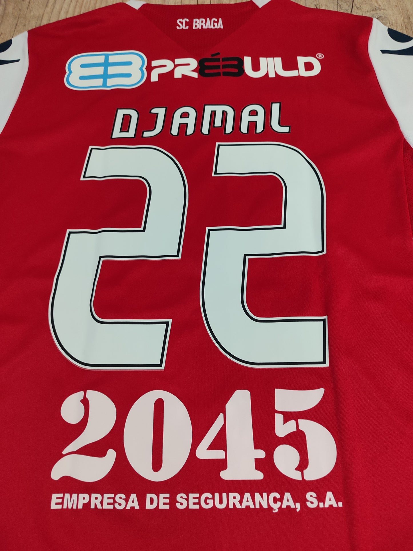 Belíssima Camisa Do Braga - Portugal - Usada Em Jogo!