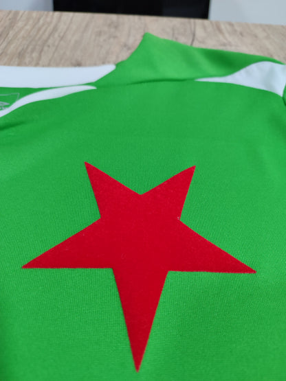 Rara Camisa de Goleiro do Slavia Praga - República Tcheca - Usada em Jogo - Europa League