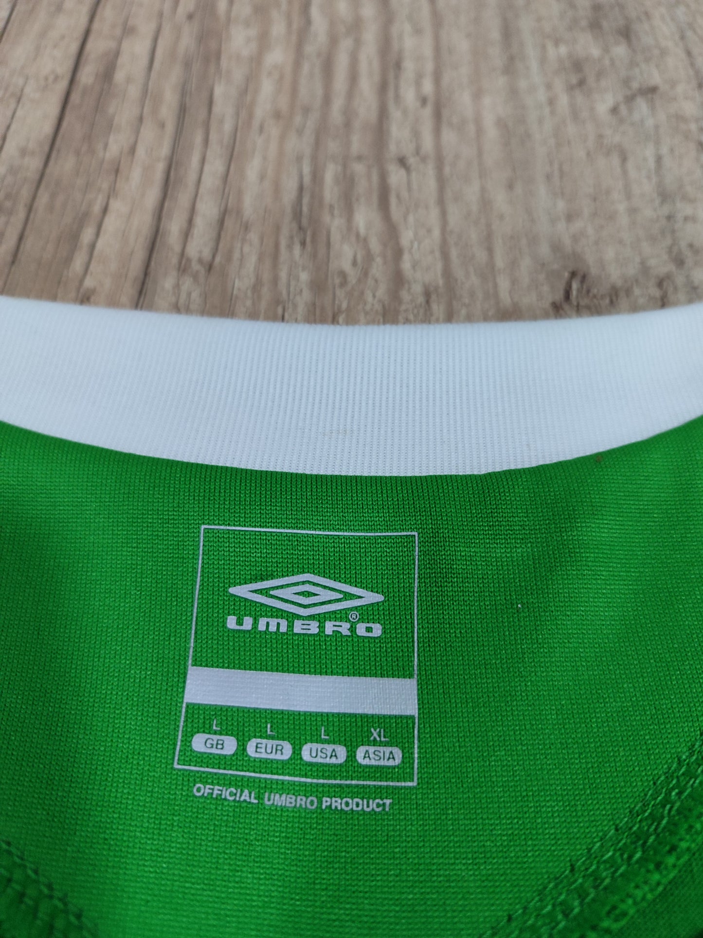 Rara Camisa de Goleiro do Slavia Praga - República Tcheca - Usada em Jogo - Europa League