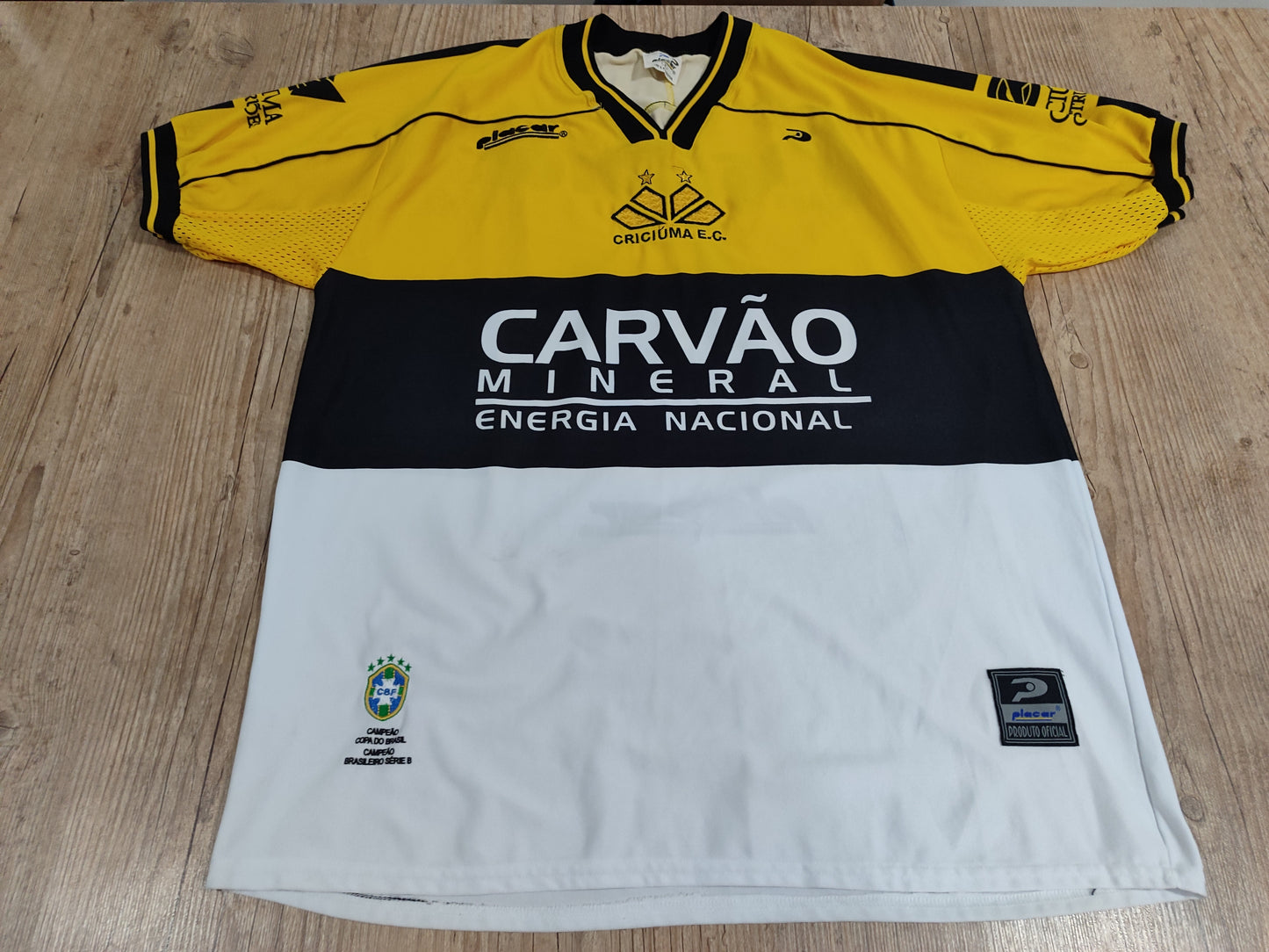 Bela Camisa Do Criciúma - Usada Em Jogo - 2003/2004