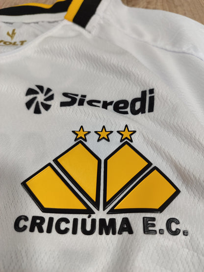 Linda Camisa Do Criciúma - De Jogo - 2024/2025 Léo Gonçalves