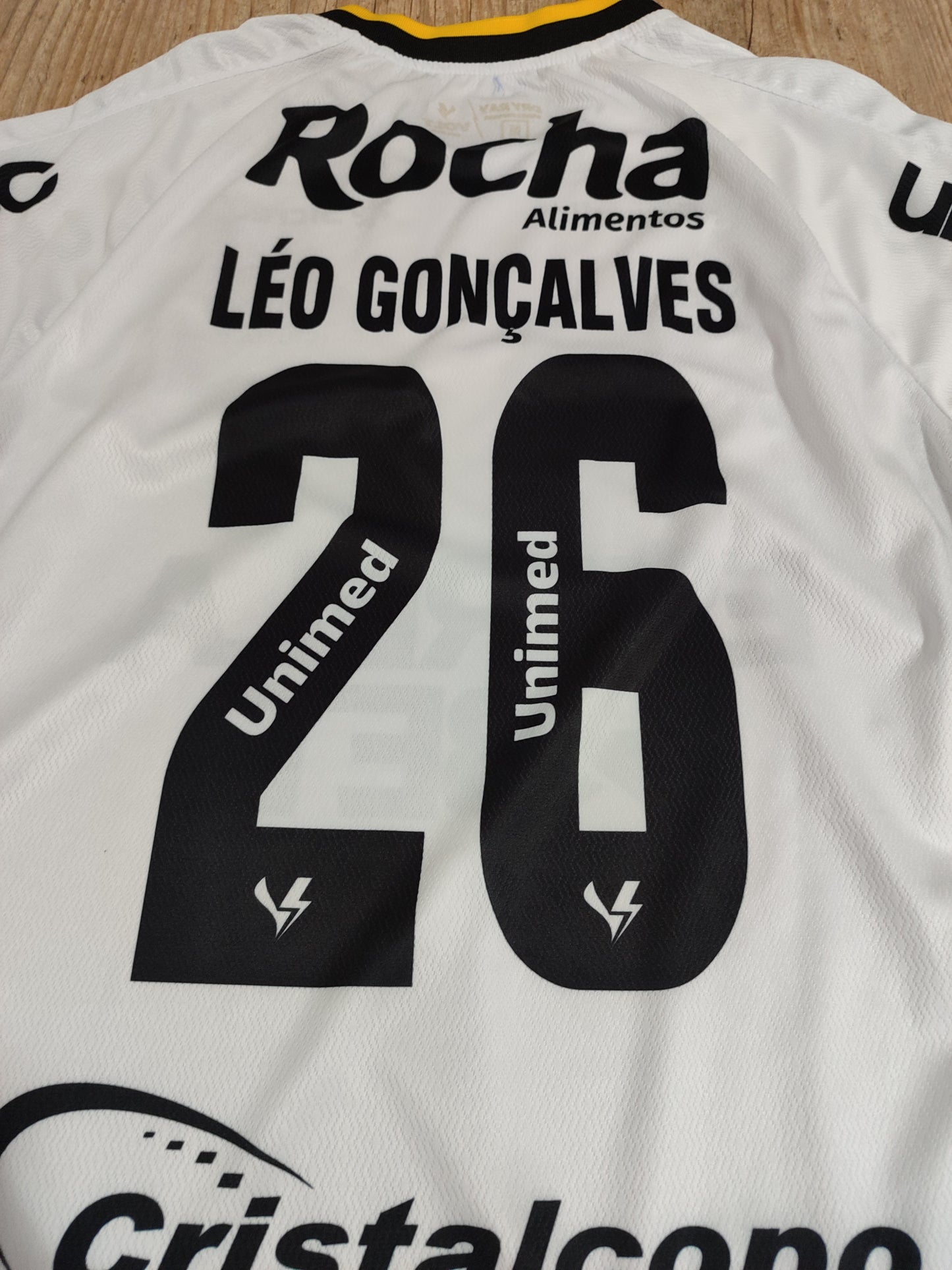 Linda Camisa Do Criciúma - De Jogo - 2024/2025 Léo Gonçalves