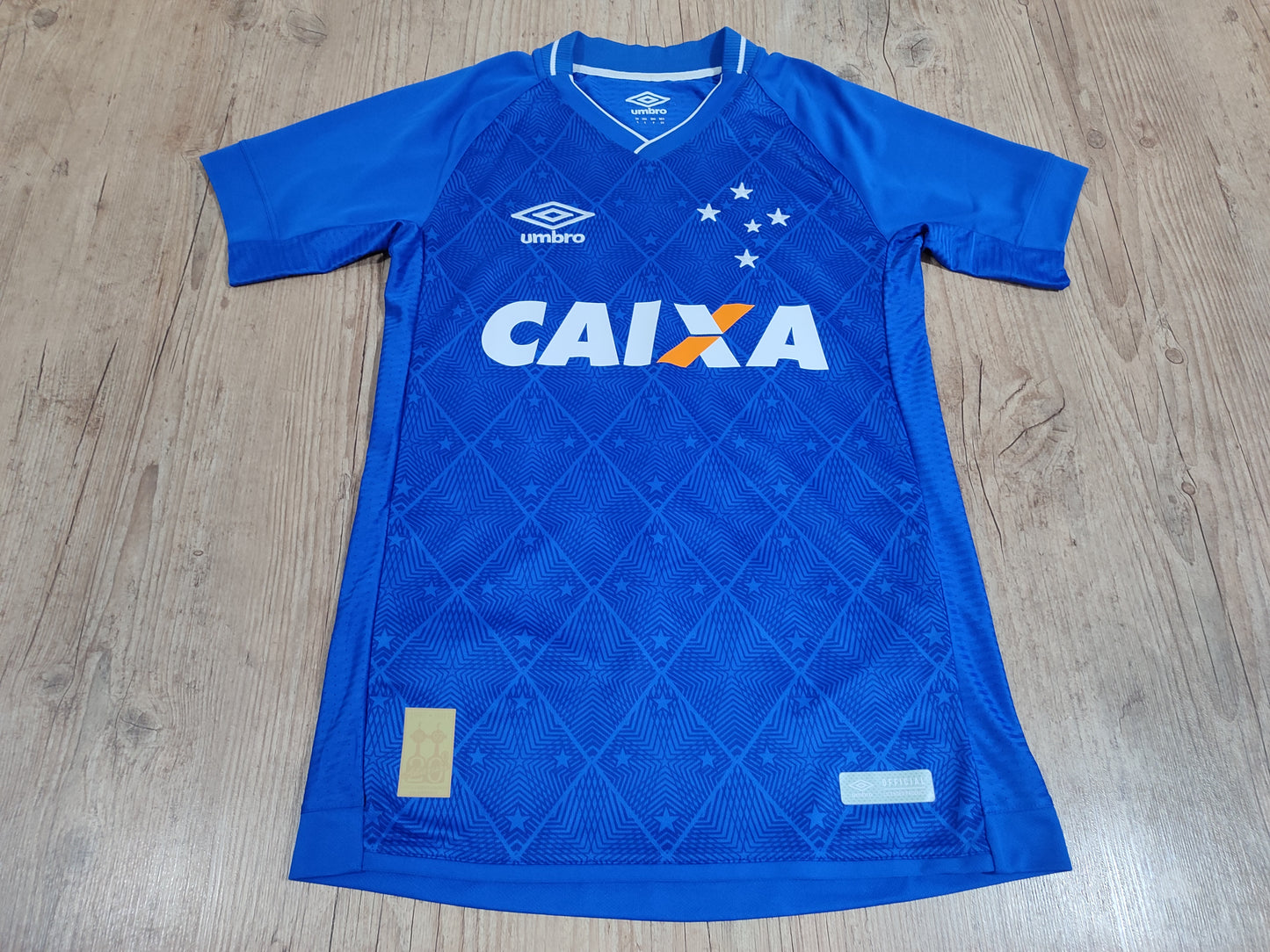 Rara Camisa Do Cruzeiro 2017/2018 - Robinho - Usada Em Jogo