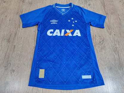 Rara Camisa Do Cruzeiro 2017/2018 - Robinho - Usada Em Jogo