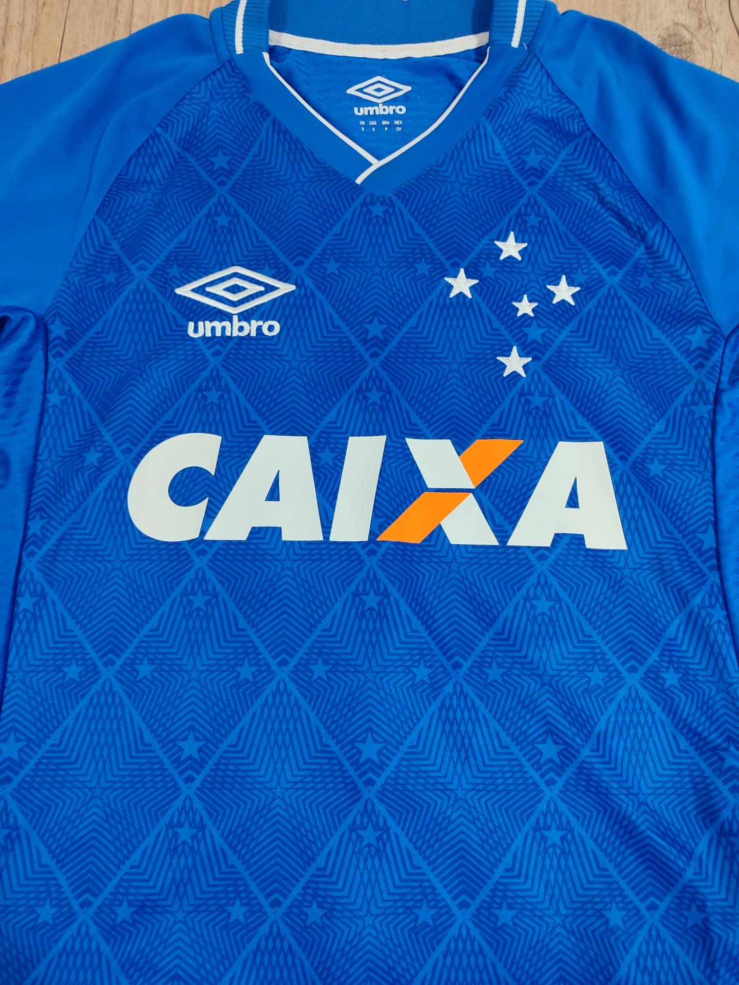 Rara Camisa Do Cruzeiro 2017/2018 - Robinho - Usada Em Jogo