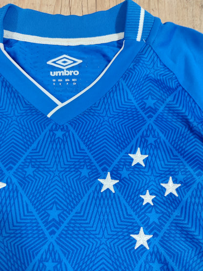 Rara Camisa Do Cruzeiro 2017/2018 - Robinho - Usada Em Jogo