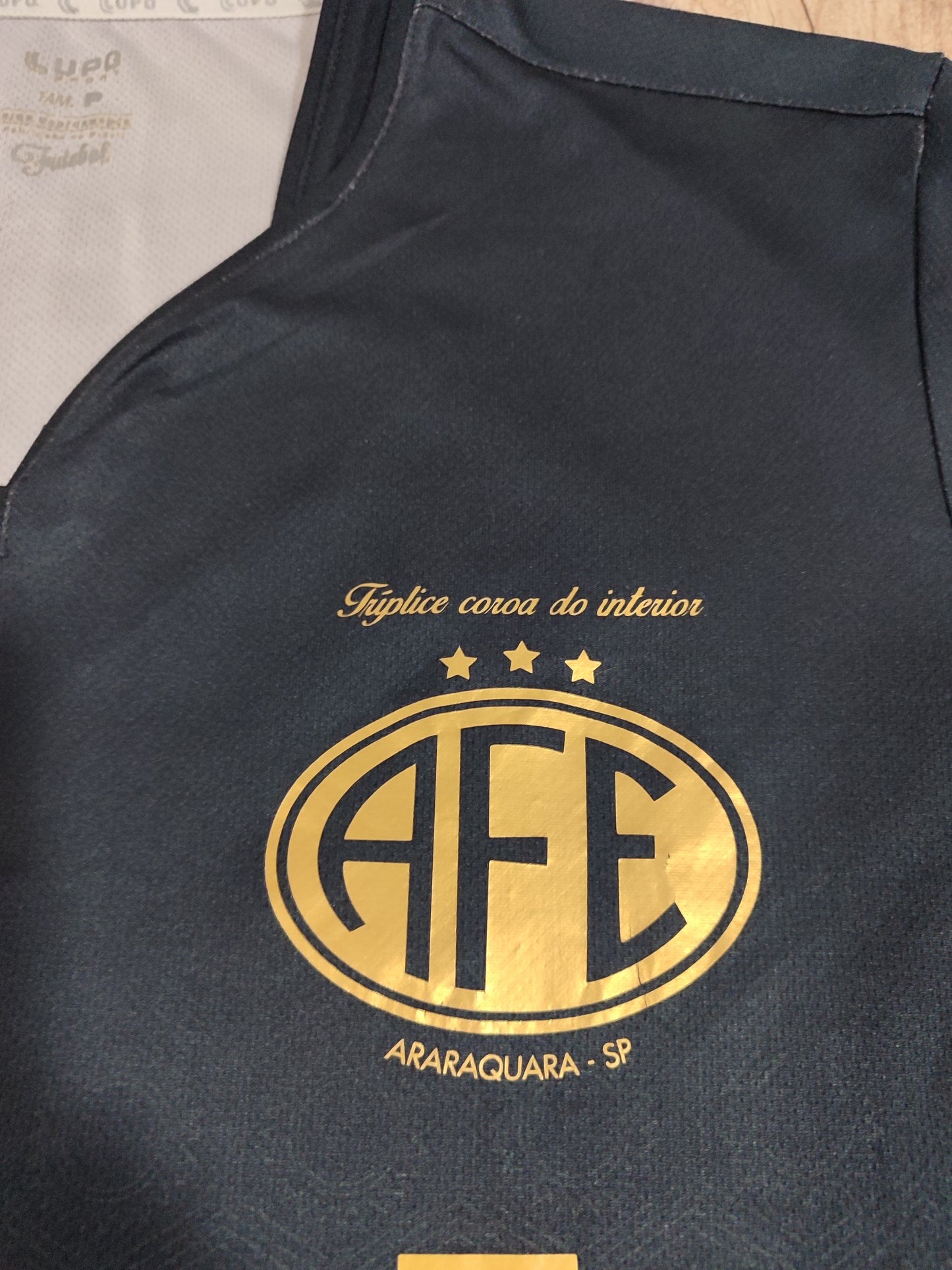 Linda e Rara Camisa da Ferroviária De Araraquara - Jogo - Edição Especial Tríplice Coroa Interior