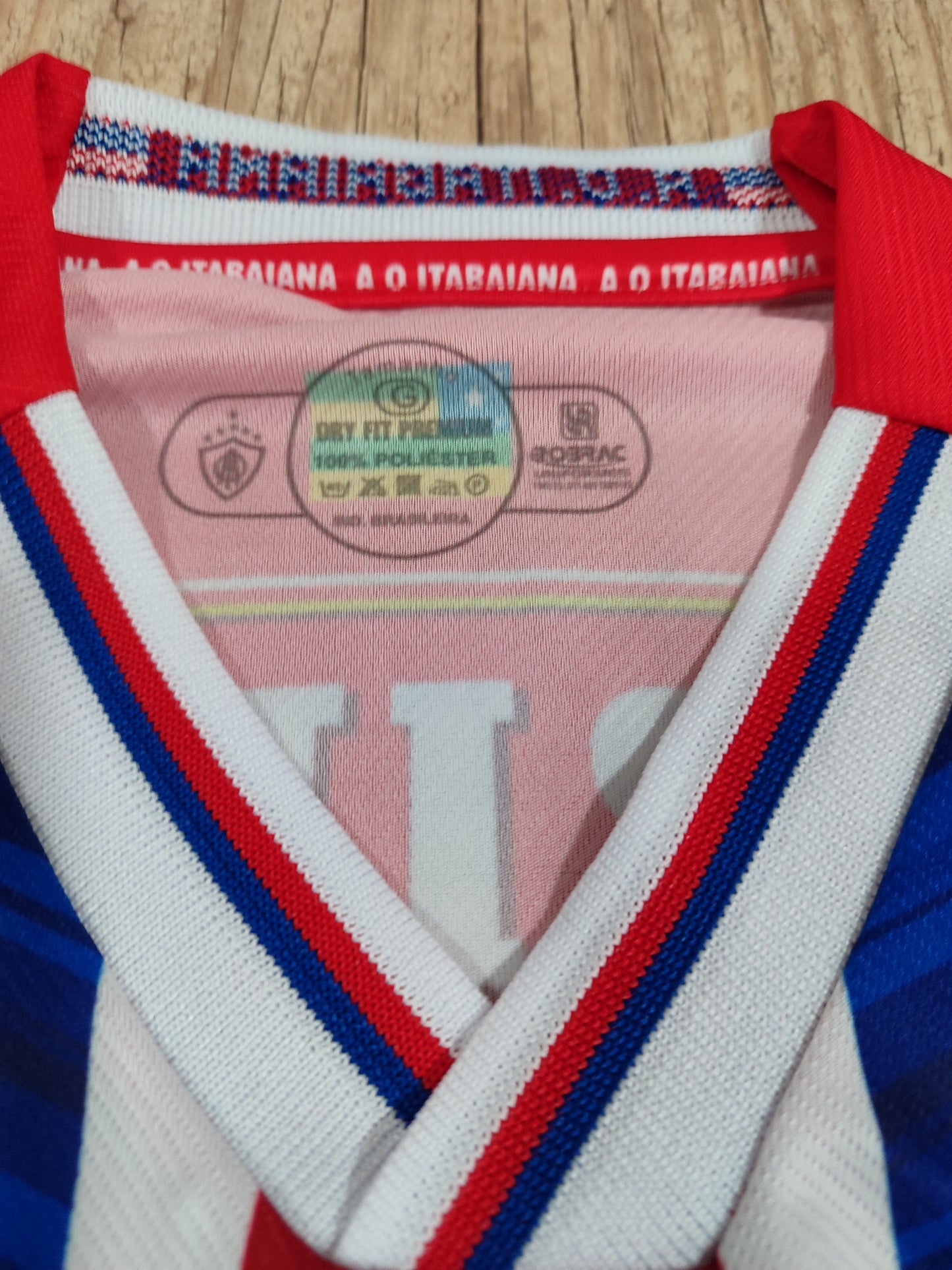 Linda Camisa Itabaiana - Usada em Jogo - Patch Campeão Sergipe