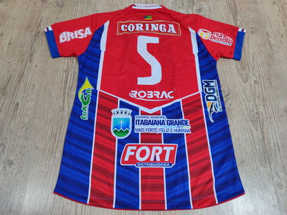 Linda Camisa Itabaiana - Usada em Jogo - Patch Campeão Sergipe
