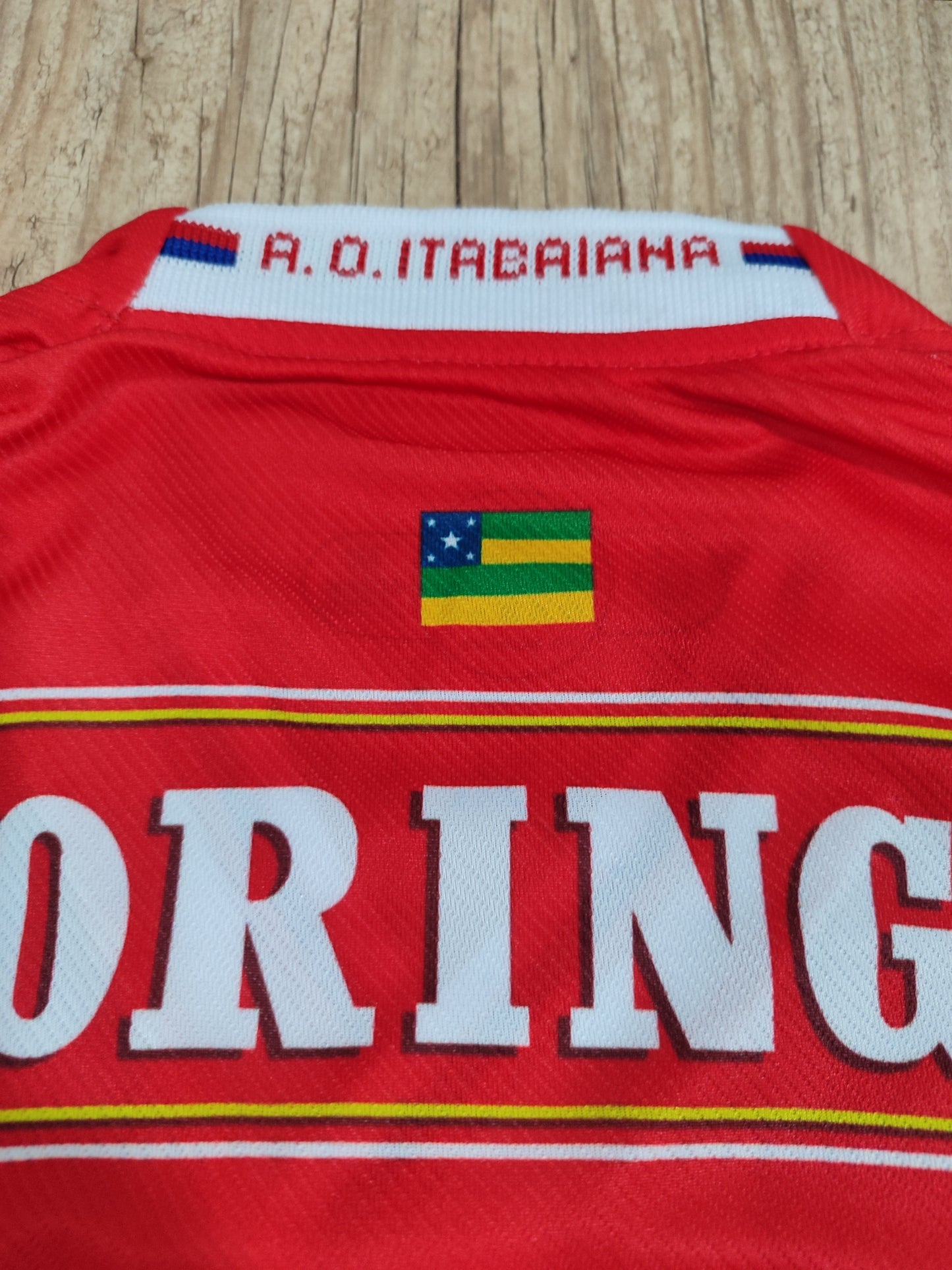Linda Camisa Itabaiana - Usada em Jogo - Patch Campeão Sergipe