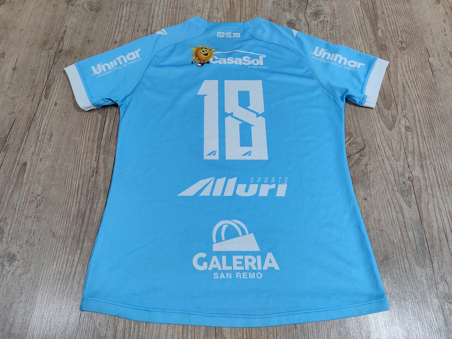 Linda Camisa do Marília - Futebol Paulista - Usada em Jogo - MAC