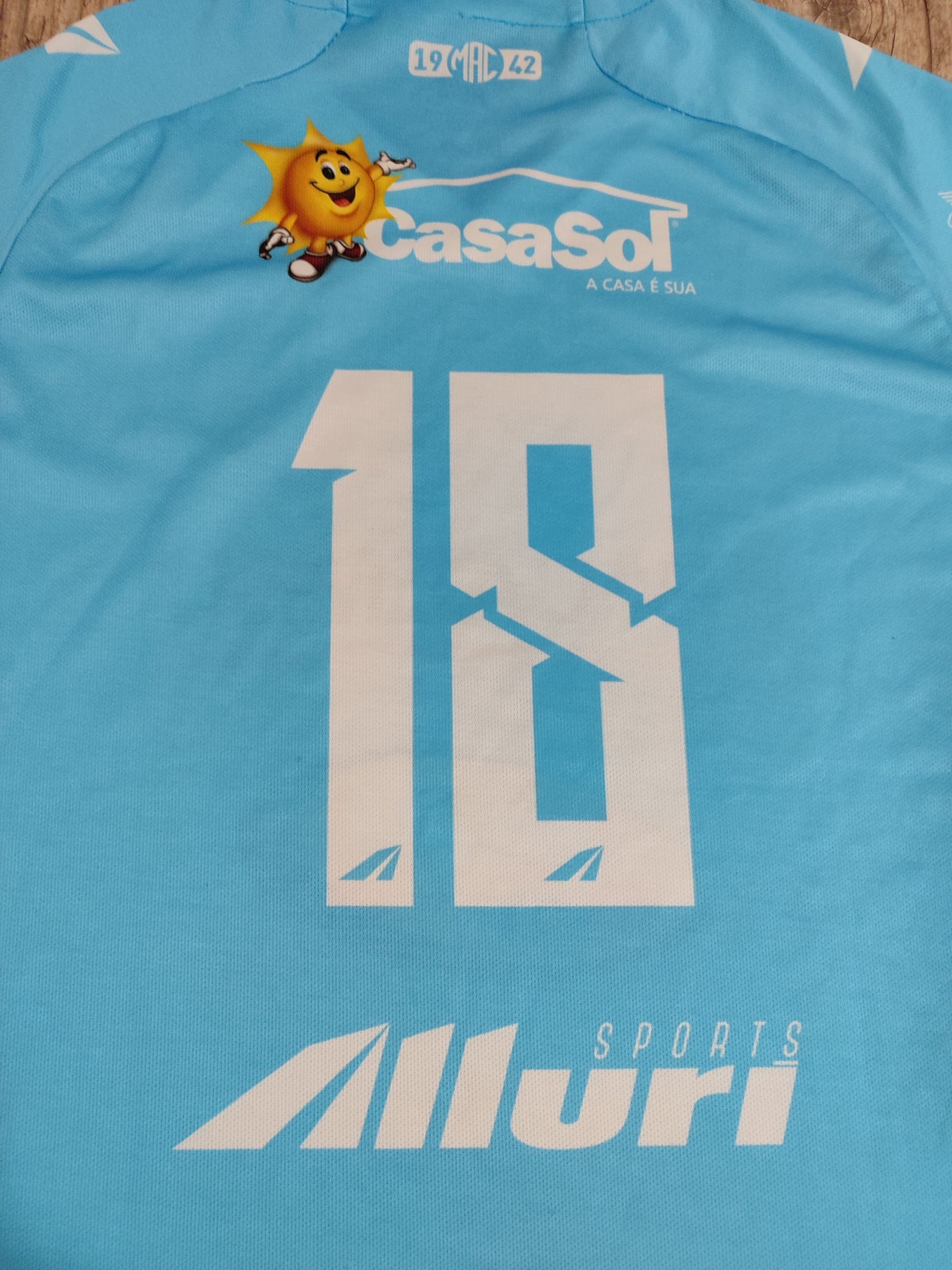 Linda Camisa do Marília - Futebol Paulista - Usada em Jogo - MAC