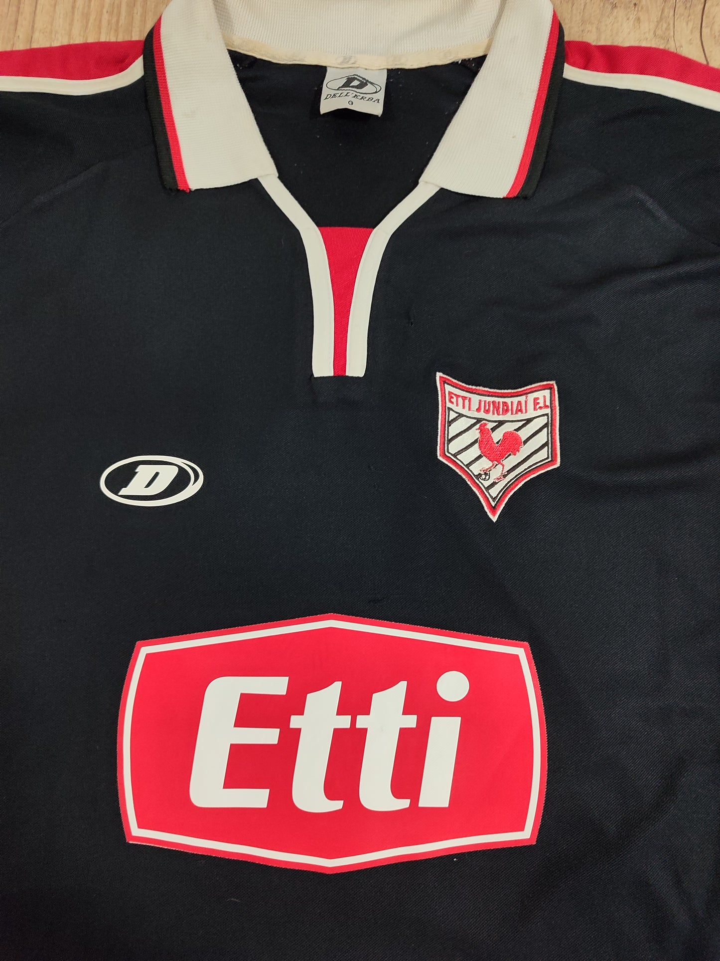 Raríssima Camisa Paulista De Jundiaí - Etti Jundiaí - 3° Uniforme Campeão Brasileiro 2001