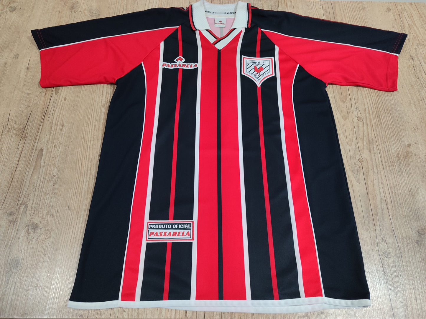 Rara Camisa do Paulista de Jundiaí - Jundiaí Futebol Ltda - De Jogo - Fábio Gomes