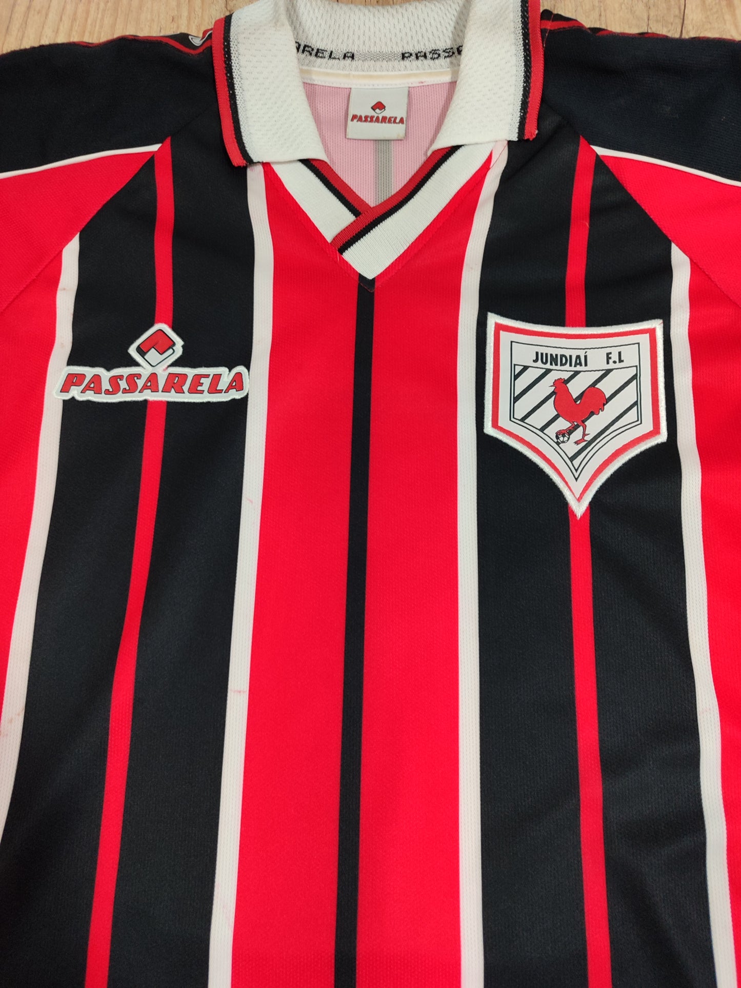 Rara Camisa do Paulista de Jundiaí - Jundiaí Futebol Ltda - De Jogo - Fábio Gomes