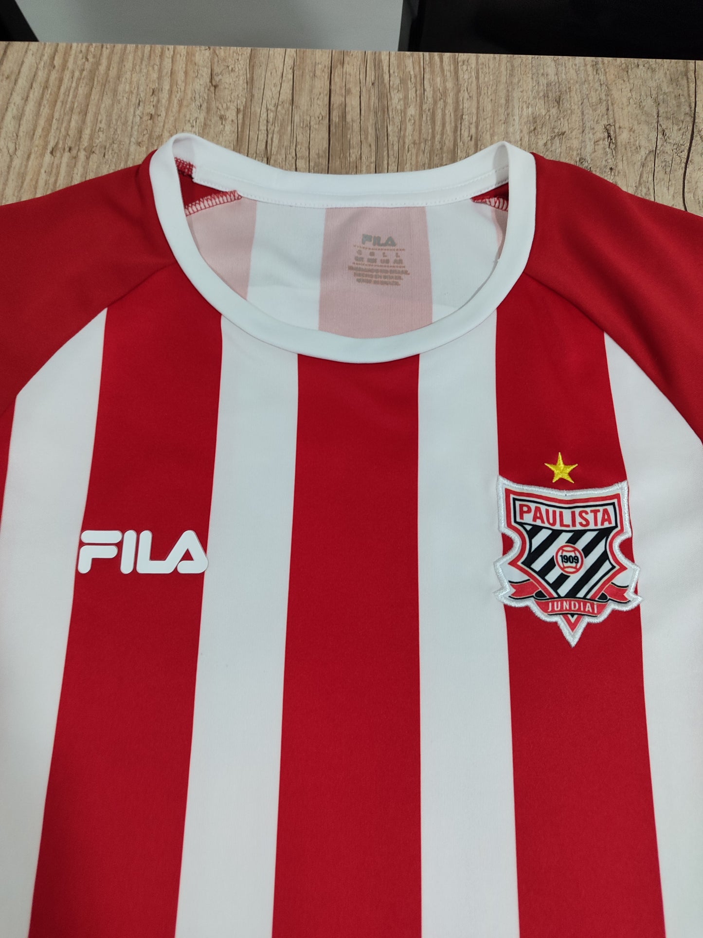 Rara Camisa do Paulista De Jundiaí - 3º Uniforme 2015/2016 - Jogo