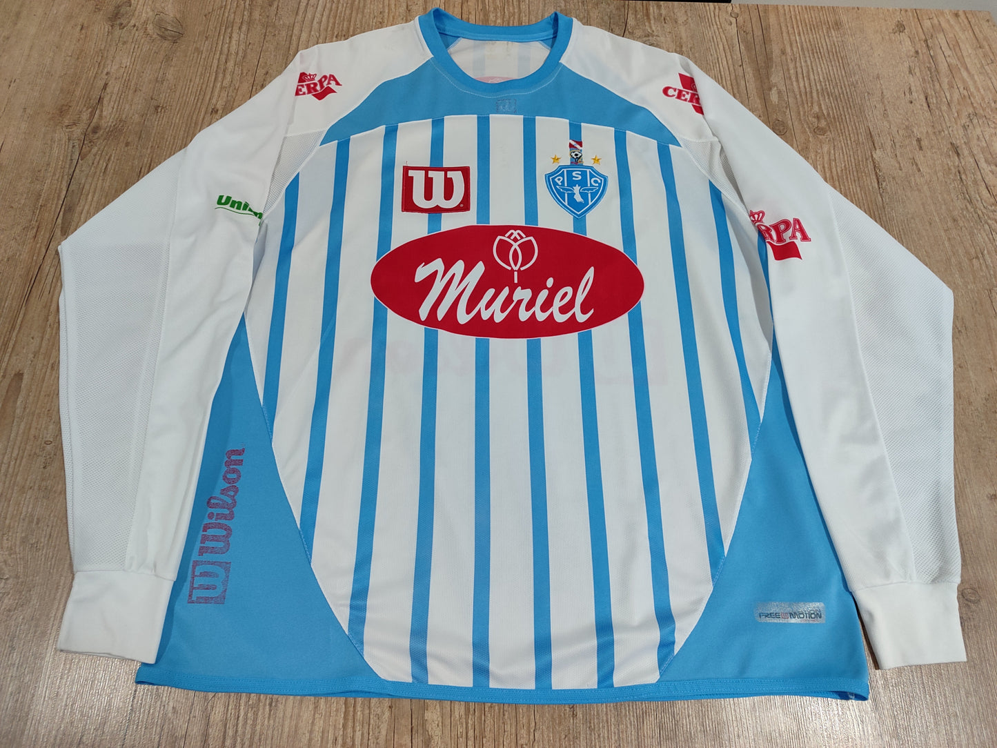 Espetacular Camisa Paysandu - Manga Longa - De Jogo - He-man