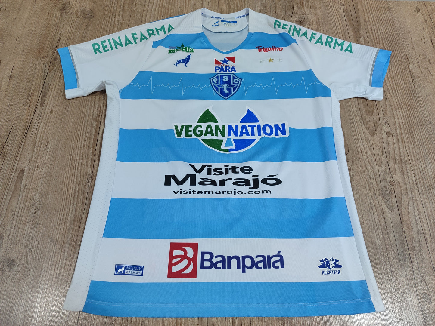 Rara Camisa Do Paysandu - 3º Uniforme 2019 - Usada Em Jogo