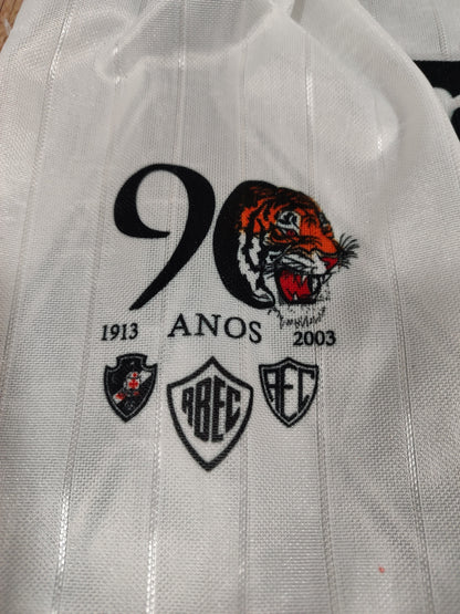 Rara Camisa Do Rio Branco - Usada Em Jogo - Paulistão 2003